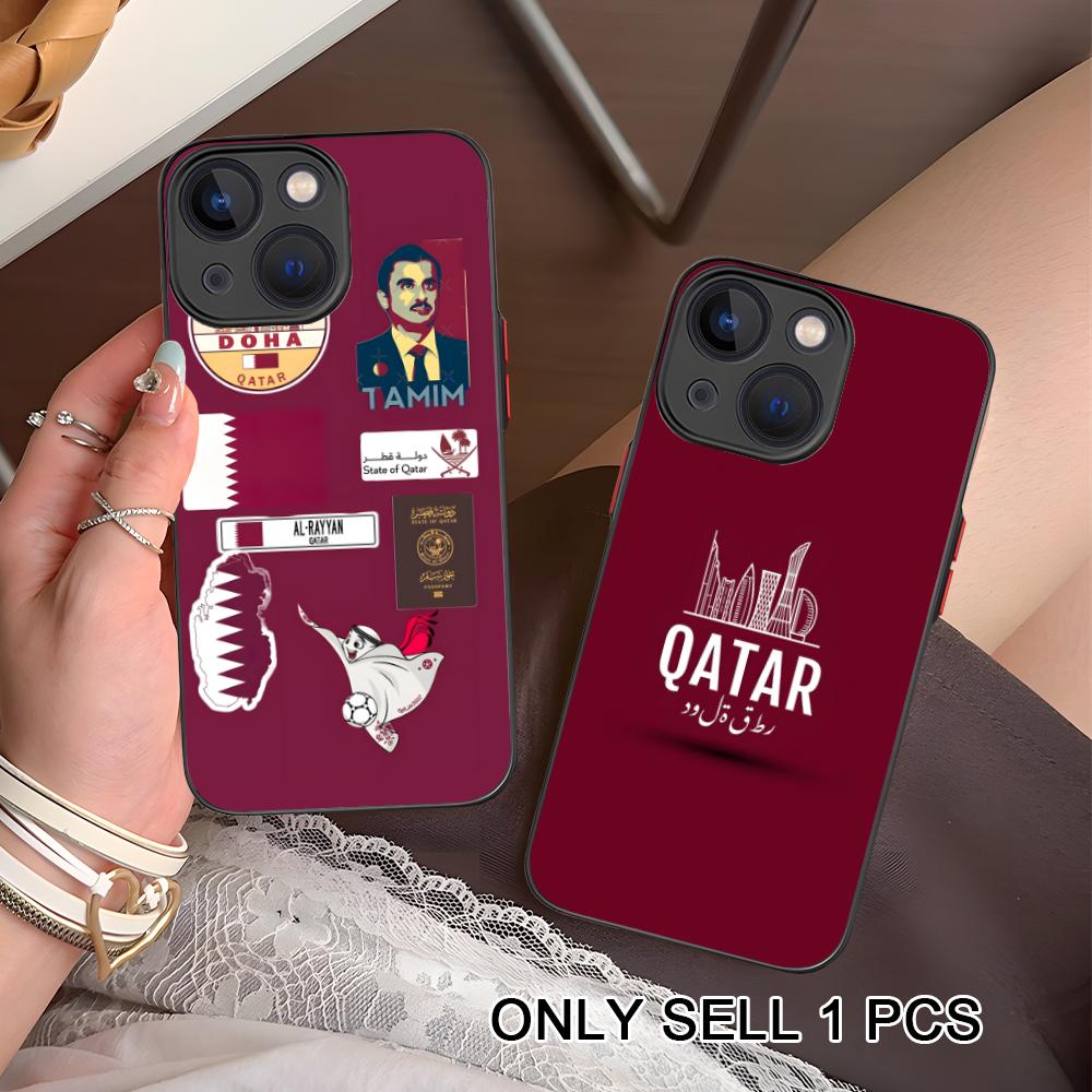 Katar-Flagge Silikon Handyhüll – Phone Cases Qatar Bewertung und Preis