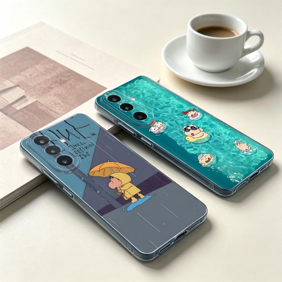 Gelber Regenschirm-Jungen Hand – Phone Cases For Samsung A14 Bewertung und Preis